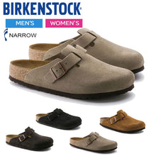 画像をギャラリービューアに読み込む, ★最大級の割引セール!★【日本代理店商品】「BIRKENSTOCK」 ビルケンシュトック サンダル メンズ レディース ボストン スウェード レザー 「ノーマル幅」「全4色 」フルサイズ再入荷!